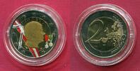 Monaco 2 Euro mit Farbapplikation Fürst Albert II. -