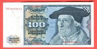 BRD, Deutsche Bundesbank 100 DM Deutsche Mark Banknote Kosmograph Sebastian Münster/ Adler Ser NG -
