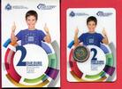 San Marino 2 Euro Gedenkmünze 10 Jahre Euro -