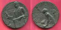 Germany Deutschland Karl Götz Medaille Gußeisen Medaille Cast Iron Medal Friedensresolution des Deutschen Reichstages Friedrich Ebert mit Palmzweig RAR -