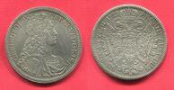 Österreich Haus Habsburg RDR Tirol Taler Karl Carolus VI. Hall 1711-1740 -
