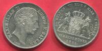 Germany Deutschland Bayern Bavaria 2 Taler Doppeltaler Maximilian II. Joseph 1848 - 1864 -