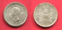 Thailand Fuang 1/8 Baht Silber Rama V. Erhaltung ! -