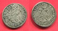 Österreich Haus Habsburg RDR 3 Kreuzer Josef I. 1705-1711 -