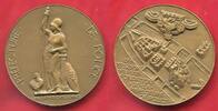 Frankreich France Große Bronzemedaille mit Box Prefecture de Police Polizei Prefektur Gründung -