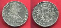 Mexico 8 Reales Charles IV (Carlos IV) (1788-1808) Last Year of mintage -