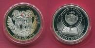 Palau 2 Dollars Silbermünze Adam & Eva (Genesis) - Biblical Stories - TOLLE PATINA -