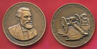 USA Bronze Medaille Bronze Medal 100-Jahrfeier der Erfindung des Gatling-Maschinengewehres Gatling Gun -