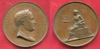 Frankreich France Medaille Glatter Rand Banque De France Signiert J.P. Droz An 1809 -