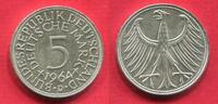 Deutschland, BRD 5 Mark Kursmünze Silberadler -