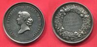 Brandenburg Preußen Germany Silbermedaille mit Gravur Kaiserin Auguste Victoria Treue Dienste als Diakonissin -