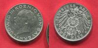 Germany Deutschland Bayern Kaiserreich 2 Mark Ludwig III. -