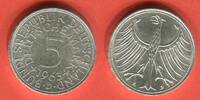 Deutschland, BRD 5 Mark Kursmünze Silberadler - Prägestätte München -