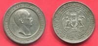 Deutsches Kaiserreich Preußen Große Zinnmedaille Tin 50 mm Tod von Bismarck 30. Juli 1898 -