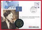Luxemburg 2 Euro Gedenkmünze 90. Jahrestag Thronbesteigung von Großherzogin Charlotte -