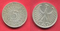 Bundesrepublik Deutschland 5 DM Silberadler Kursmünze, Silberadler -