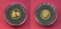 Mexico 2 Pesos 1/20 Unze Minigoldmünze Azteken Teocuitlatl -