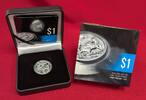 Australien 1 Dollar Silver Proof High Relief Coin Känguruh - Kangaroo - 1 Unze Silber -