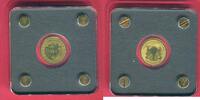 Tschad 3000 Francs CFA Gold 30 Jahre Mauerfall - Brandenburger Tor 1/500 oz -