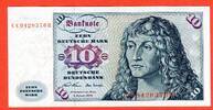 BRD, Deutsche Bundesbank 10 DM Deutsche Mark Banknote Segelschiff - Schiffsmotiv - Serie C ... R -