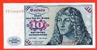 BRD, Deutsche Bundesbank 10 DM Deutsche Mark Banknote Segelschiff - Schiffsmotiv - Serie C ... W -
