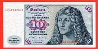 BRD, Deutsche Bundesbank 10 DM Deutsche Mark Banknote Segelschiff - Schiffsmotiv - Serie C ... N -