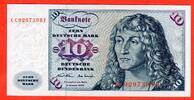 BRD, Deutsche Bundesbank 10 DM Deutsche Mark Banknote Segelschiff - Schiffsmotiv - Serie C ... F -