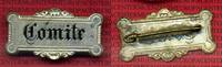 Militaria Anstecknadel Anstecknadel versilbert Comite Militaria -