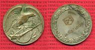 Schützenmedaille Schiffsmotiv Medaille Schützenmedaille auf Schiff M./S. St. Louis graviert vom Schiffseigner HAPAG -
