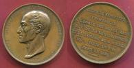 Frankreich Medaille Bronze Pierre Cartellier Suitenmedaille Sig. Domard A Son Maitre -