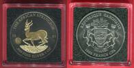 Gabun Republique Gabonaise 1000 CFA Francs The African Springbok 60th Anniversary, Golden Enigma Edition, -