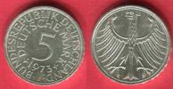 Bundesrepublik Deutschland 5 DM Silber Kursmünze Silberadler -