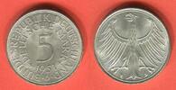 Deutschland 5 Mark DM Kursmünze Silberadler - Prägestätte München -