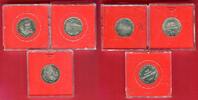 DDR 3 Medallien Silber 450 Jahre Reformation - Lutherstube/Junker Jörg/Wartburg -