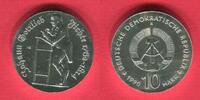 Deutsche Demokratische Republik DDR 10 Mark Silber 175. Todestag von Johann Gottlieb Fichte -