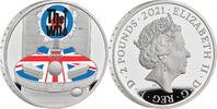 United Kingdom 2 Pounds WHO Music Legends 1 Oz Silver Coin 2£ Pounds United Kingdom 2021 -