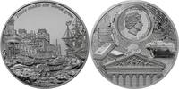 Cook Islands 10 Dollars TRADE MAKES THE WORLD GROW Time Flies Black Proof 2 Oz Silver Coin 10$ Cook Islands 2022 -
