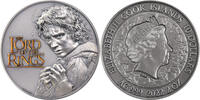 Cook Islands 10 Dollars LORD OF THE RINGS 2 Oz Silver Coin 10$ Cook Islands 2022 -