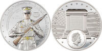 Cook Islands 10 Dollars UNKNOWN SOLDIER by Miles Standish 2 Oz Silver Coin 10$ Cook Islands 2022 -