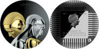 Tokelau 20 Dollars ROBOTS LOVE V1 The Next Evolution 3 Oz Silver Coin 20$ Tokelau 2021 -