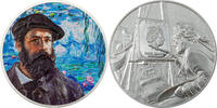 Cook Islands 10 Dollars CLAUDE MONET Masters of Art 2 Oz Silver Coin 10$ Cook Islands 2023 -