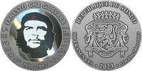 Congo Democratic Republic 100 Francs ERNESTO CHE GUEVARA Bernit and Steel Face Version 1 Oz Silver Coin 100 Francs CFA Congo 2023 -