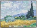Chad 10000 Francs WHEAT FIELD WITH CYPRESSES Van Gogh Silver Coin 10000 Francs Chad 2024 -