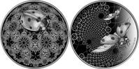 Liberia 25 Dollars LADYBIRD Entoma Proof 2 Oz Silver Coin 25$ Liberia 2024 -