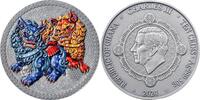 Ghana 10 Cedis IMPERIAL GUARDIAN LIONS Oriental Culture Silver Coin 10 Cedis Ghana 2024 -