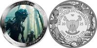 Cameroon 2000 Francs ALIENS IN FOREST We are not Alone 2 Oz Silver Coin 2000 Francs Cameroon 2025 -
