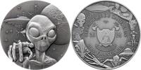 Cameroon 2000 Francs ALIEN FACE We are not Alone 2 Oz Silver Coin 2000 Francs Cameroon 2025 -
