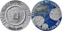 Cameroon 2000 Francs NANTAN Meteorite Geography Silver Coin 2000 Francs Cameroon 2025 -