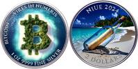Niue 2 Dollars LOST BITCOIN 1 Oz Silver Coin 2$ Niue 2024 -