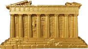 Cameroon 2000 Francs PARTHENON Monuments of Civilization Gilded 2 Oz Silver Coin 2000 Francs Cameroon 2025 -